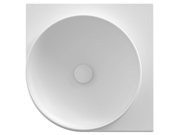 Ravak Umywalka ceramiczna Ravak YARD 45 cm C bez otworu biały mat XJX0E045000