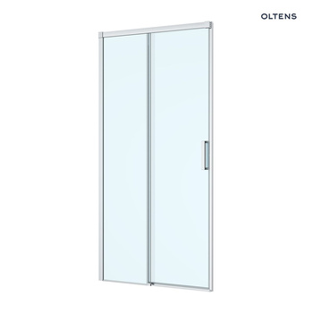 Oltens Breda drzwi prysznicowe 110 cm chrom/szkło przezroczyste 21214100