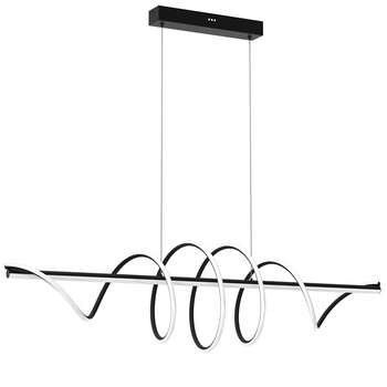 LAMPA WISZĄCA TWIST BLACK 80W LED