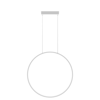 Lampa wisząca Mirror S biała IP44 LED CCT