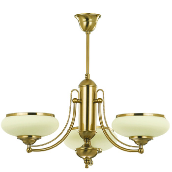 Elegancka lampa 3-punktowa PRESTIGE 10903 ZŁOTA