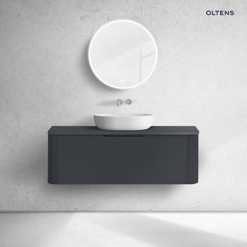 Oltens Hamnes szafka podumywalkowa 120 cm czarny mat 60025300