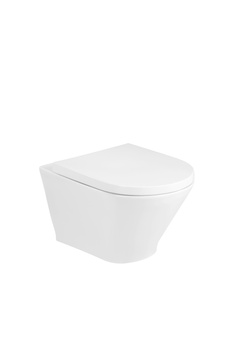 GAP ROUND ZESTAW Miska wc podwieszana Rimless + deska wolnoopadajaca Supralit®