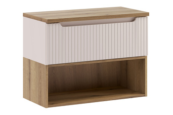 Zestaw meblowy 80cm z blatem set-noc b oak 80cm 1s lr