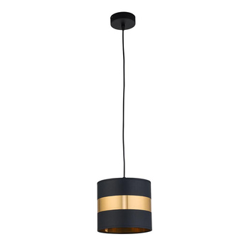 Metalowa lampa wisząca z czarnym kloszem 20cm PARIS 4384