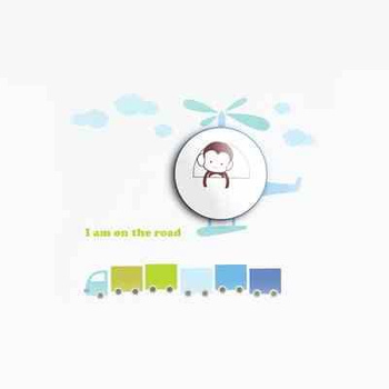 Lampka dziecięca HELICOPTER 0,6W LED