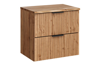 Zestaw meblowy 60cm z blatem SET-ADO B NAT WOTAN 60CM