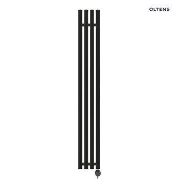 Grzejnik elektryczny Oltens Stang (e) 150x20,5 cm czarny mat 55120300