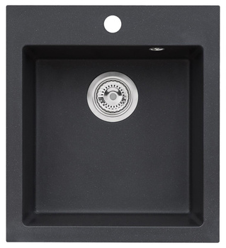 ALVEUS Boogie 20 zlewozmywak granitowy czarny  9812091