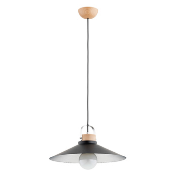 Nordycka lampa wisząca z kloszem MILANO 61266 CZARNA