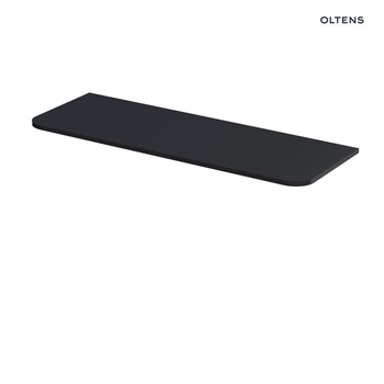 Oltens Hamnes blat naszafkowy 120 cm czarny mat 63015300