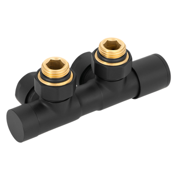 ZESTAW DO DOLNEGO PODŁ.TYPU DUOPLEX NIETERMOSTATYCZNY CZARNY PROV