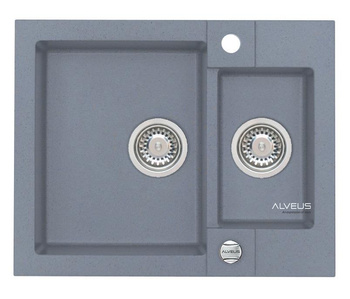 ALVEUS ROCK 80 zlewozmywak granitowy steel 4218004