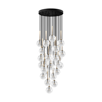 Lampa wisząca Nilos Black Gold 10099 TK Lighting