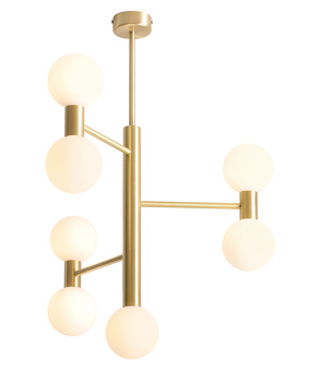 PLAFON FLARE 7 BRASS