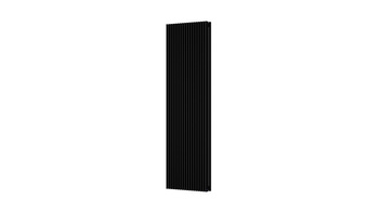 Grzejnik centralnego ogrzewania Instal Projekt VIVAT X 2 czarny/black swan 180x09 mm VIVX2-180/09C75
