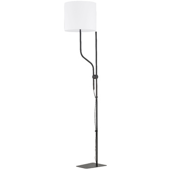 Lampa stojąca 9276 GLORI z abażurem BIAŁA