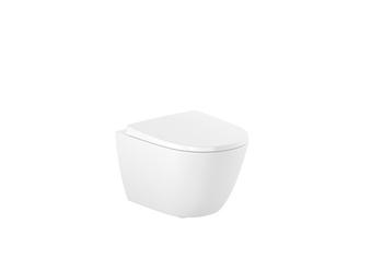 ONA COMPACTO ZESTAW Miska wc podwieszana Rimless + deska wolnoopadająca duroplast
