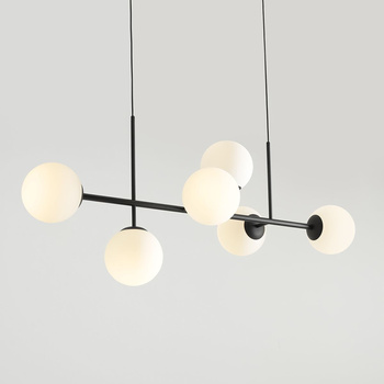 LAMPA WISZĄCA FIN 6 BLACK