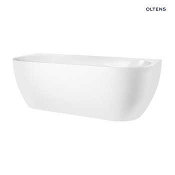 Oltens Begna 170x75 cm wanna wolnostojąca owalna akrylowa w kolorze biały połysk 12011000