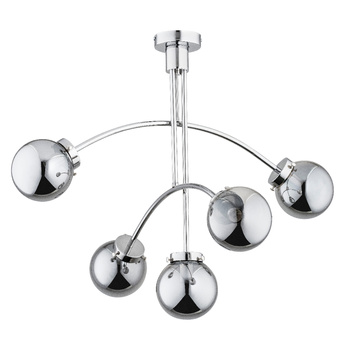 Lampa sufitowa LUSCO 27125 z okrągłymi kloszami