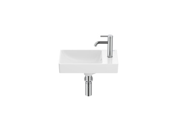 ONA Umywalka meblowa UNIK 45x26 cm CPT Fineceramic® BIAŁY POŁYSK