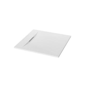 BRODZIK PRYSZNICOWY KWADRATOWY ALVERO INVENA TREND, 90X90 CM BIAŁY