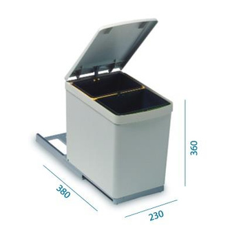 ALVEUS Sortownik Albio 10 (2x7,5 L)