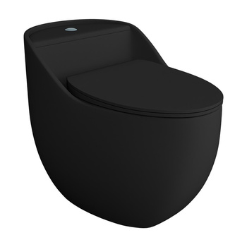 Kompakt WC SILIA RIM Black