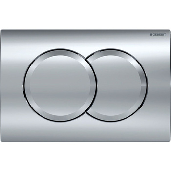 Przycisk uruchamiający GEBERIT Delta01 chrom błyszczący 246 x 164 x 23 mm | 115107211