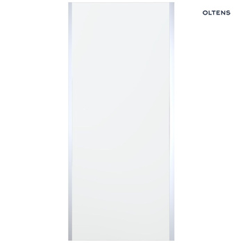 Oltens Fulla ścianka prysznicowa 80 cm boczna do drzwi chrom błyszczący/szkło przezroczyste 22100100