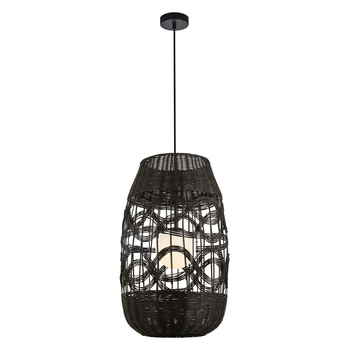 Lampa wisząca ARONA BLACK 1xG9 fi 400
