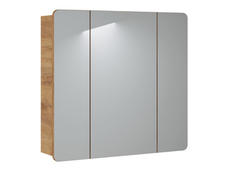 Szafka z Lustrem 80cm 3 Drzwi ARUBA 843 -80CM FSC