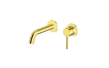 Bateria umywalkowa podtynkowa Veo złoty – Besco BU-VS-ZL