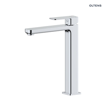 Oltens Hadsel bateria umywalkowa stojąca wysoka chrom 32404100
