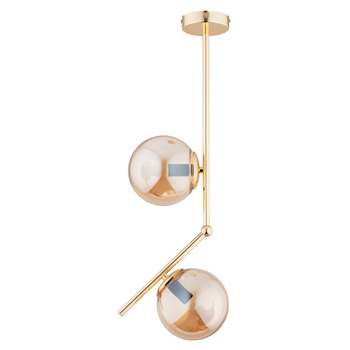 Symetryczna lampa wisząca LIBERTY 62265 ZŁOTA