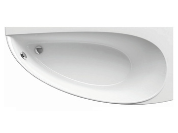Wanna Ravak CH01000000 – Akrylowa wanna asymetryczna Ravak Avocado 160x75 P snowwhite