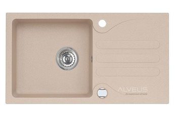 ALVEUS GALAPAGOS zlewozmywak granitowy beżowy  1513055