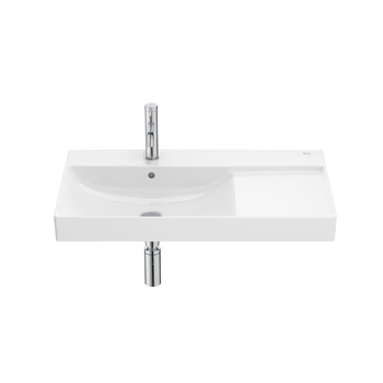 ONA Umywalka ścienna 80x46 cm LEWA Supraglaze®