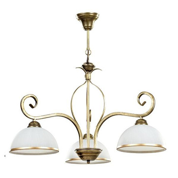 Lampa wisząca żyrandol industrialny złoty 3x60W 149/3 WIVARA 3