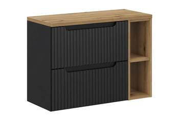 Zestaw meblowy 80cm z blatem Nova Black – SET-NOB B OAK 80CM LR