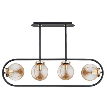 Stylowy żyrandol SARAN 62148 z podłużnym pierścieniem