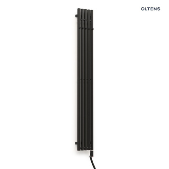 Grzejnik łazienkowy Oltens Stang S (e) 180x23 cm czarny mat 55126300 – funkcjonalny i elegancki