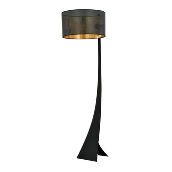 Szykowna czarna lampa podłogowa ESTRELLA 1156/LP1