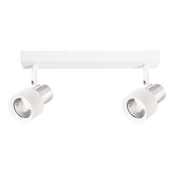 Cino Spot 2xGU10 Biały + Chrom
