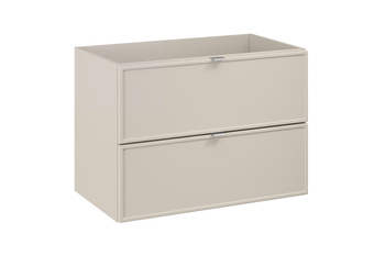 Szafka łazienkowa Comad 80cm 2 szuflady Kaszmirowy Mat – BELLA CASHMERE 82-80-46-2S