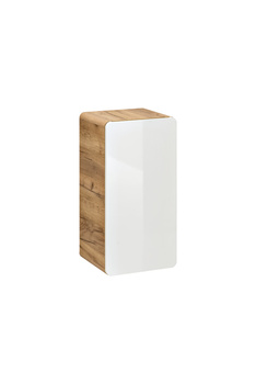 Szafka boczna 35cm 1 drzwi ARUBA WHITE 810 FSC