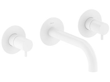 Ravak Bateria wannowa podtynkowa Ravak Espirit ES 021.10WV.O1 trzyczęściowa biały mat X070240