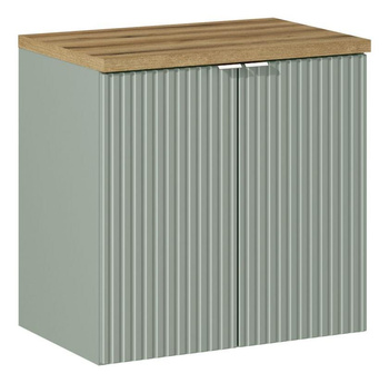 Zestaw meblowy 60cm z blatem Line Reed Green – SET-LRG B OAK 60CM D