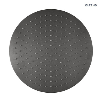 Oltens Vindel deszczownica 30 cm okrągła grafit 37006400